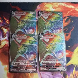 Pokemon TCG Lot Of 16 Rainbow Rare Cards Melmetal Lunala Lycanroc - Image 2