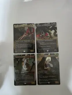 Tragic Romance Rainbow Foil Secret Lair Drop Magic MTG Kaalia Of The Vast 4 Set - Image 1