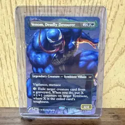 MTG Venom, Deadly Devourer (Borderless) Spider-Man: Eternal-Legal Regular - Image 1