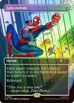 Ephemerate Foil Marvel Secret Lair NM MTG - Image 1