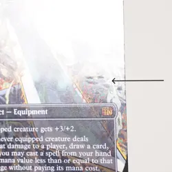 Buster Sword Borderless 351 Final Fantasy FIN MTG MP Regular See Video - Image 4