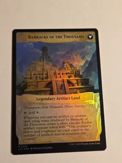 Thousand Moons Smithy (Extended Art) FOIL X1 LCI MTG The Lost Caverns of Ixalan - Image 2