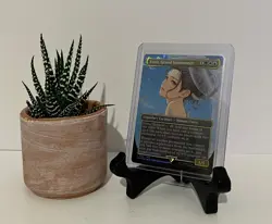 MTG Yuna, Grand Summoner (Borderless) - WPN & Gateway Promo (WPN) #1 Foil NM - Image 2