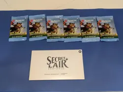 Secret Lair - Showcase: Bloomburrow Rainbow Foil Edition +6 Play Booster SEALED - Image 1