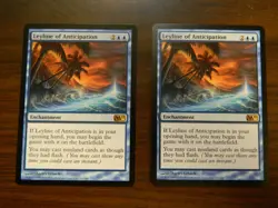 MTG M11 Leyline Of Anticipation x2 Blue Rare UNPLAYED Near Mint Cond - Image 1