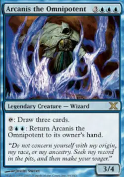 1x Arcanis the Omnipotent Moderate Play MTG Magic - Kid Icarus - - Image 1