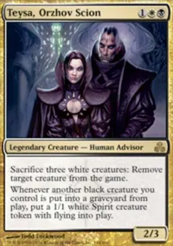 1x Teysa, Orzhov Scion Heavy Play MTG Magic - Kid Icarus - - Image 1