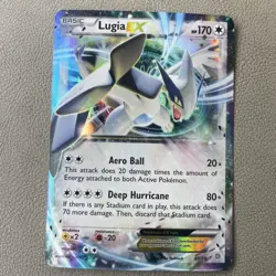 Lugia EX 68/98 Ancient Origins 2015 LP/MP Pokemon TCG Card - Image 1