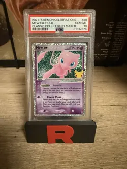 Mew EX Holo Rare Pokemon Classic Collection PSA 10 Gem Mint - Image 1