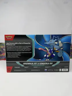 Pokemon Snorlax ex & Blissey ex, Greninja ex & Kingdra ex Special Collection Lot - Image 2