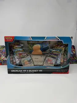 Pokemon Snorlax ex & Blissey ex, Greninja ex & Kingdra ex Special Collection Lot - Image 3