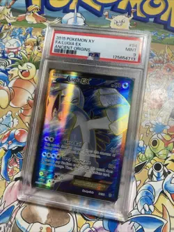 2015 Pokemon XY Ancient Origins Lugia EX Full Art 94/98 PSA 9 MINT - Image 2