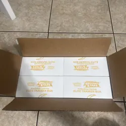 4x SEALED SWSH Brilliant Stars POKEMON CENTER ETB Elite Trainer Box WITH CASE - Image 1