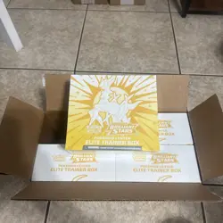 4x SEALED SWSH Brilliant Stars POKEMON CENTER ETB Elite Trainer Box WITH CASE - Image 2