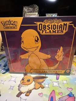 Pokemon: Scarlet & Violet 3: Obsidian Flames Elite Trainer Box - 9 Packs 820650853913 - Image 1