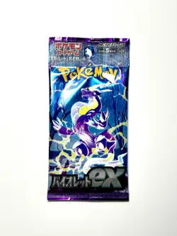 Pokemon Violet EX sv1V Japanese Booster Pack x1 - Authentic Sealed - Image 1