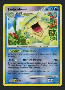 Ludicolo 13/132 Reverse Secret Wonders Holo Rare Pokemon TCG - Image 1