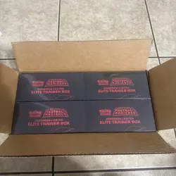 4x SEALED SWSH Astral Radiance POKEMON CENTER ETB Elite Trainer Box WITH CASE - Image 1