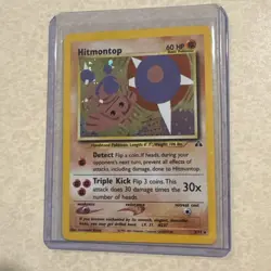 Pokemon Neo Discovery Holo Hitmontop 3/75 NM 0025 - Image 1