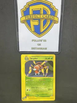 POKEMON AQUAPOLIS ARIADOS RARA NONHOLO 3/147 LP ENG - Image 1