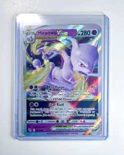 Mewtwo VSTAR 031/078 ULTRA RARE FULL ART HOLO Pokemon GO - MINT - Image 3