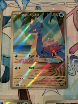 Pokemon Destined Rivals Lot Of 5 IRs Misty's Psyduck, Lapras, Rapidash, Rotom NM - Image 3