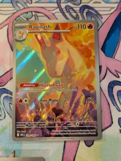 Pokemon Destined Rivals Lot Of 5 IRs Misty's Psyduck, Lapras, Rapidash, Rotom NM - Image 4