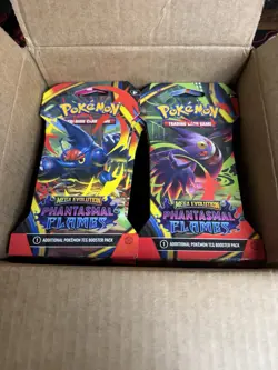 Pokemon TCG Phantasmal Flames Sleeved Booster Pack LOT x30 Ships NOW - Image 1