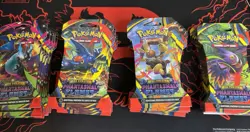 Pokemon TCG Phantasmal Flames Sleeved Booster Pack LOT x30 Ships NOW - Image 2