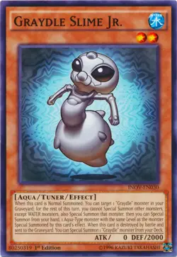Graydle Slime Jr. - INOV-EN030 - Common - 1st Edition - Lightly Played - Image 1