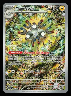 Magneton 159 Illustration Rare Scarlet & Violet Promo Pokemon Card - Image 1