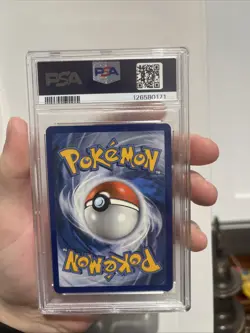 Pokemon TCG Mega-Ampharos EX Ancient Origins Holo Rare Card 28 PSA 10 - Image 2
