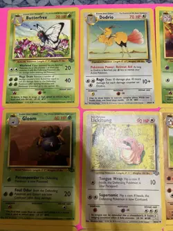 32/64 Vintage ‘99 WOTC Pokemon Jungle Includes All Uncommon & Common Cards NM-HP - Image 2