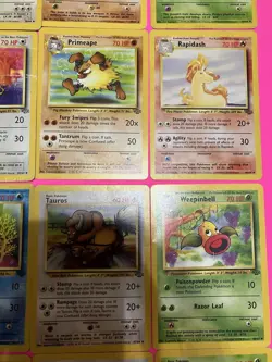 32/64 Vintage ‘99 WOTC Pokemon Jungle Includes All Uncommon & Common Cards NM-HP - Image 5