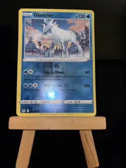 Glastrier 051/196 Swsh11: Lost Origin Reverse Holo Rare NM Pokemon TCG Card - Image 4