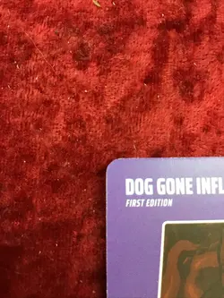 BO JACKSON BATTLE ARENA CARD ~ "DOG GONE INFLATION ~ 1 COST ~ #PL-65 - Image 2