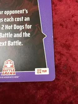 BO JACKSON BATTLE ARENA CARD ~ "DOG GONE INFLATION ~ 1 COST ~ #PL-65 - Image 4