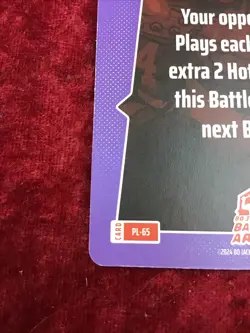 BO JACKSON BATTLE ARENA CARD ~ "DOG GONE INFLATION ~ 1 COST ~ #PL-65 - Image 5