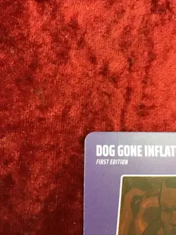 BO JACKSON BATTLE ARENA CARD ~ "DOG GONE INFLATION ~ 1 COST ~ #PL-65 - Image 2