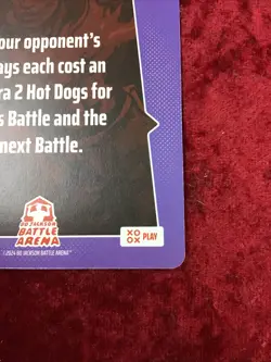 BO JACKSON BATTLE ARENA CARD ~ "DOG GONE INFLATION ~ 1 COST ~ #PL-65 - Image 4