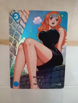 Nami One Piece Anime Waifu Sexy Goddess Doujin Card - Image 1