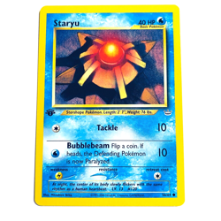 Pokemon Cards: 1st Edition Neo Revelation Common: Staryu 56/64 NM - Image 1