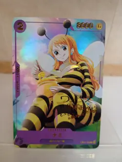 Nami One Piece Anime Waifu Sexy Goddess Doujin Card - Image 1