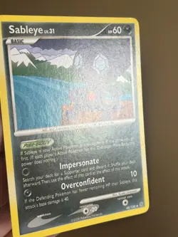 Sableye #48 Stormfront Non Holo Uncommon Pokemon Card 2008 LP/MP - Image 2