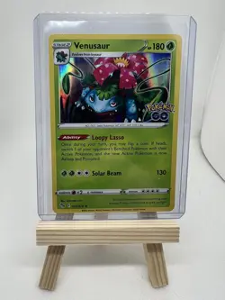 Pokemon TCG: Venusaur - Pokemon GO 003/078 Holographic Rare - NM/M Card - Image 1