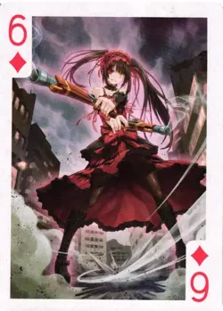 Kurumi Tokisaki DATE A LIVE Playing Card Goddess Story Anime Collectible Card - Image 1