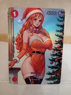 Nami One Piece Anime Waifu Sexy Goddess Doujin Card - Image 1