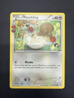Fletchling RC25/RC32 Radiant Collection Generations Regular Pokemon Card 2016 - Image 1