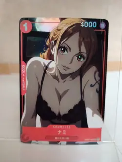 Nami One Piece Anime Waifu Sexy Goddess Doujin Card - Image 1