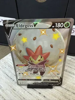 Eldegoss V SWSH084 SWSH: Sword & Shield Promo Cards Holo - Image 1